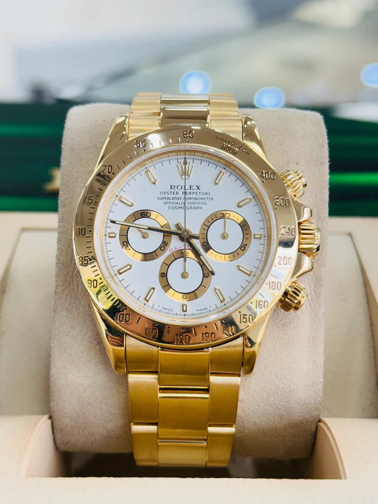 Daytona Gold white  Dial 42mm
