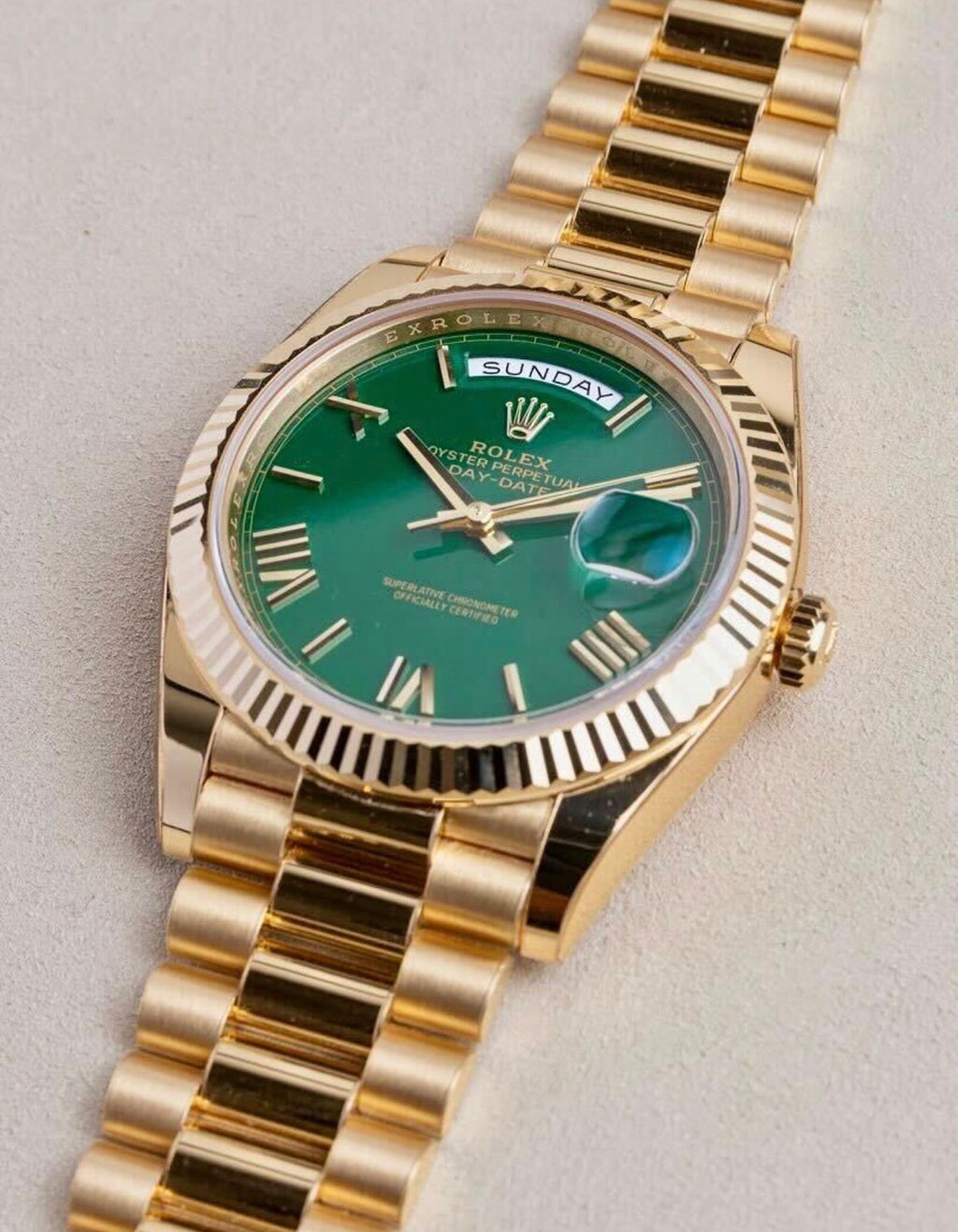 ROLEX
Day-Date 40 “Green”