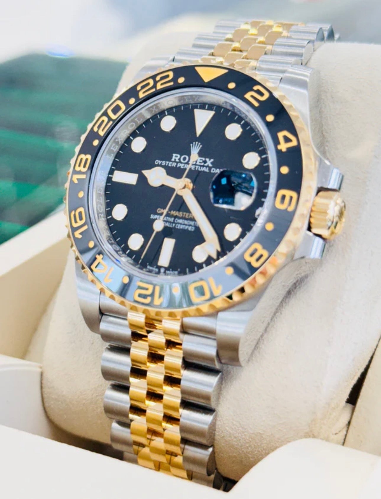 GMT master II Zombie Two tone Bruce Wayne