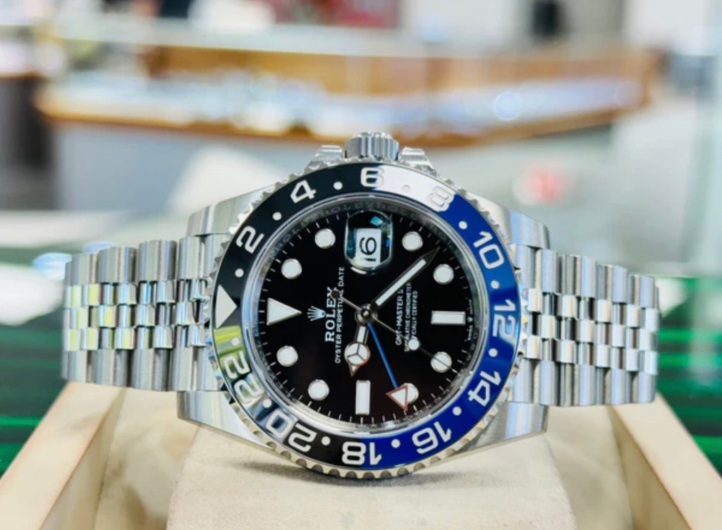 Rolex GMT-Master II Batgirl SS Black 40mm