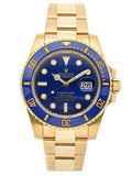Submariner Blue and Gold
