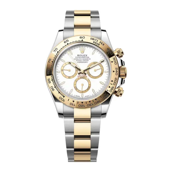 COSMOGRAPH DAYTONA 2-TONE WHITE DIAL 40MM CLONE