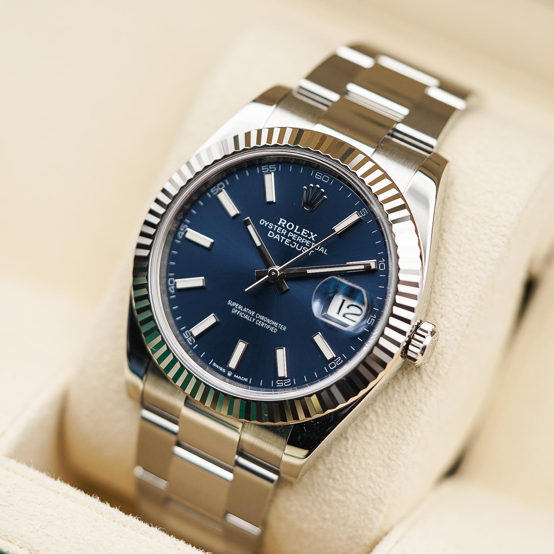 Datejust Blue Dial