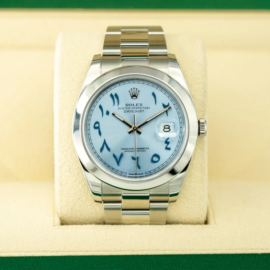 Rolex DateJust 41 126300 'Ice Blue'