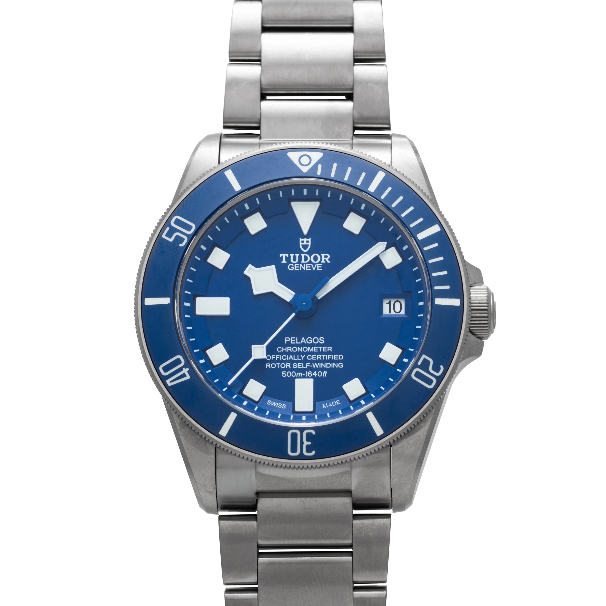 TUDOR Pelagos 42mm Titanium Automatic Diving Watch – Blue Dial