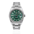 SKY-DWELLER SS GREEN DIAL STICK MARKERS 42mm