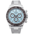 C0SMOGRAPH DAYT0NA SS CERAMIC ROMAN BLUE DIAL 40MM
