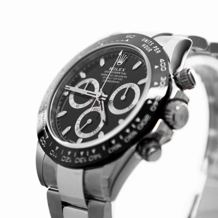 Cosmograph Daytona SS Ceramic Black Dial 40mm
