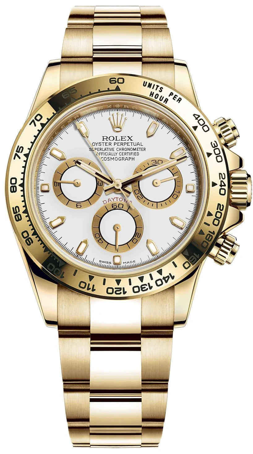 Daytona Gold white  Dial 42mm