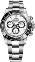 C0SMOGRAPH DAYT0NA SS CERAMIC WHITE DIAL 40MM