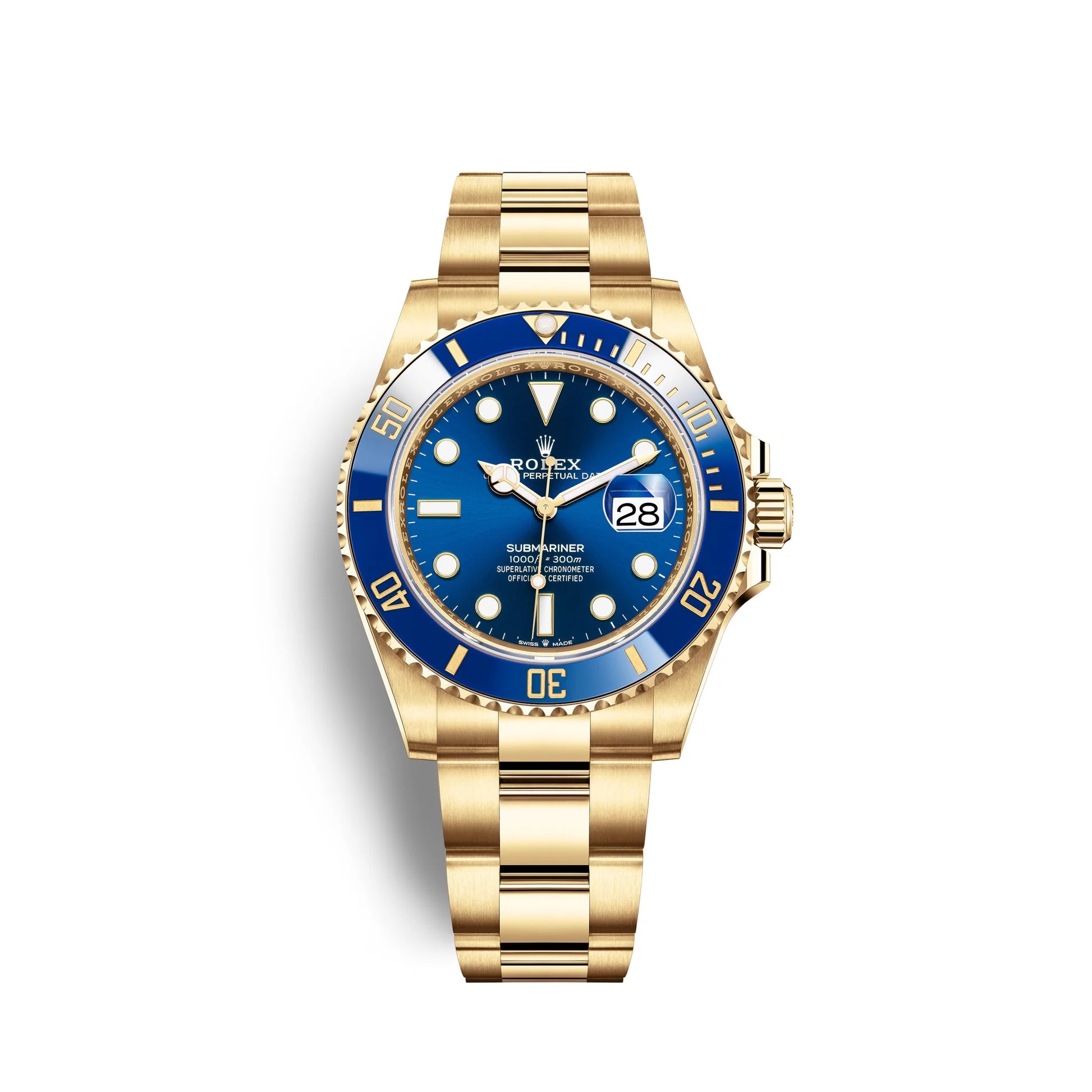 Submariner Blue and Gold