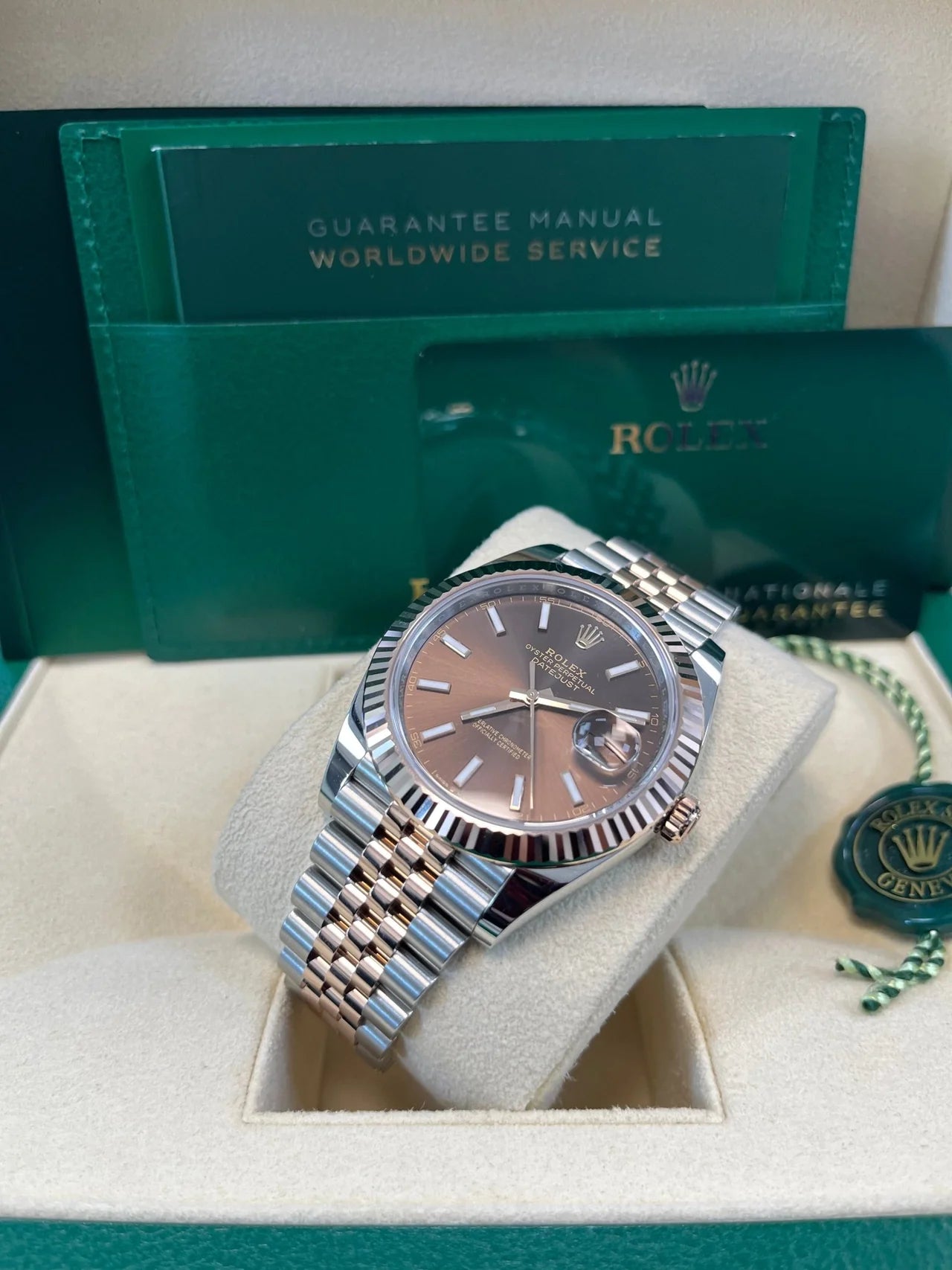 Rolex Datejust 41 Two-Tone Stainless Steel and Rose Gold/